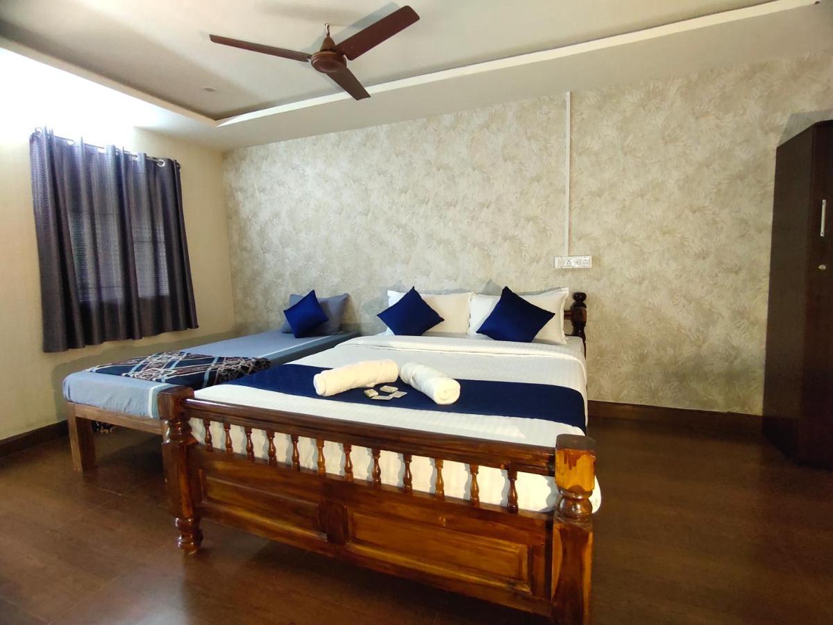 Pv Cottages Serenity Beach ポンディシェリ エクステリア 写真