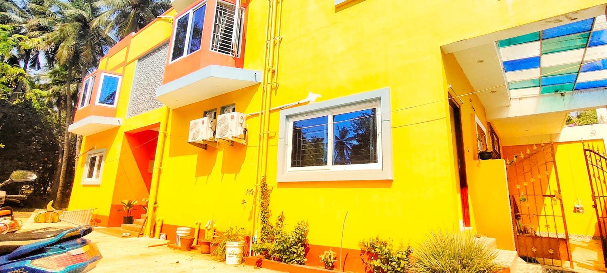 Pv Cottages Serenity Beach ポンディシェリ エクステリア 写真